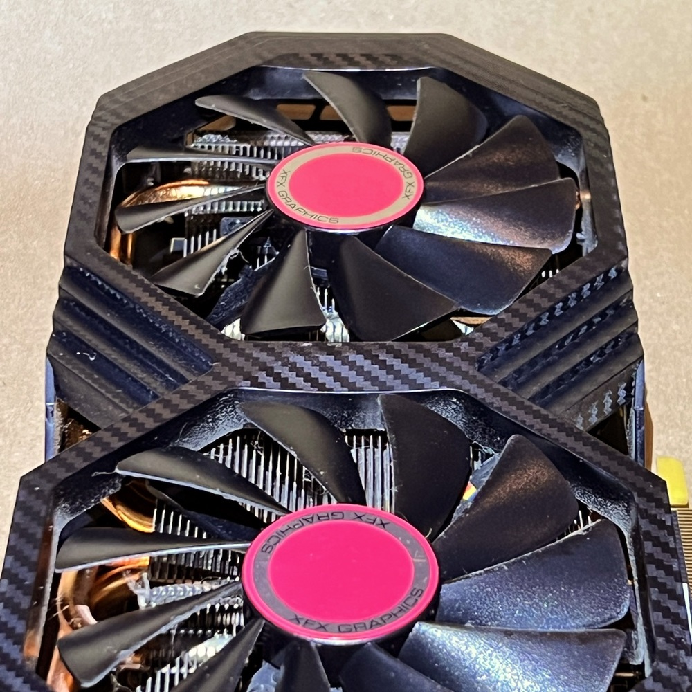 Fully Working XFX Radeon RX 580 8gb 1405mhz Black